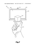 THREE-DIMENSIONAL SHAPE USER INTERFACE FOR MEDIA CONTENT DELIVERY SYSTEMS     AND METHODS diagram and image