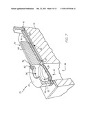 PRINTHEAD NOZZLE ARRANGEMENT WITH MAGNETIC PADDLE ACTUATOR diagram and image