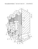 PRINTHEAD NOZZLE ARRANGEMENT WITH MAGNETIC PADDLE ACTUATOR diagram and image