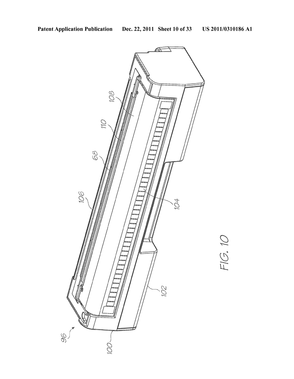 PRINTHEAD SUPPORT STRUCTURE WITH CAVITIES FOR PULSE DAMPING - diagram, schematic, and image 11