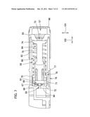 INK CARTRIDGE SUPPRESSING INTERNAL PRESSURE INCREASE AT THE TIME OF     INSTALLATION diagram and image