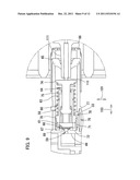 INK CARTRIDGE SUPPRESSING INTERNAL PRESSURE INCREASE AT THE TIME OF     INSTALLATION diagram and image