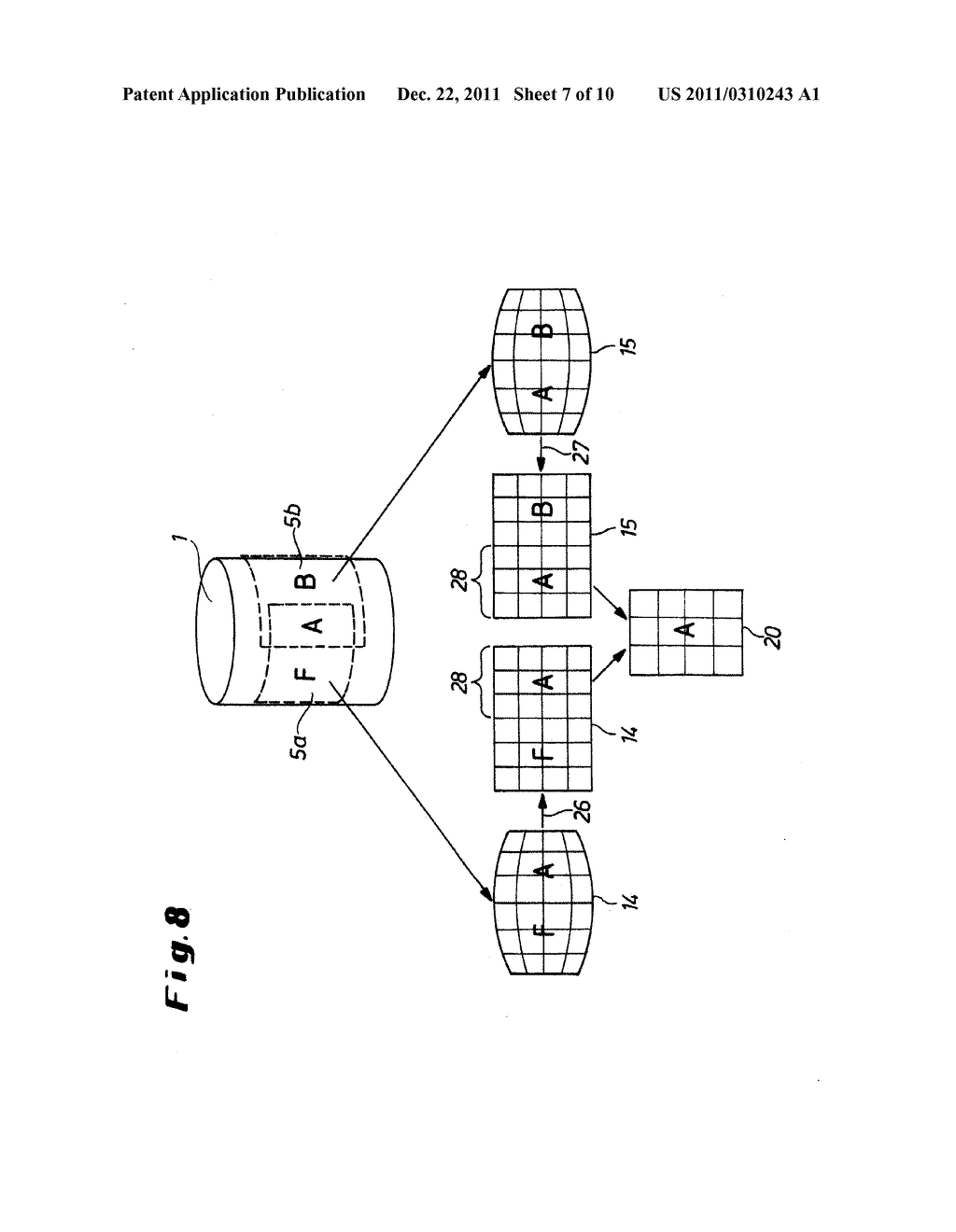 Method and Device for the Quality Assurance of at Least Partially     Translucent Hollow Bodies - diagram, schematic, and image 08