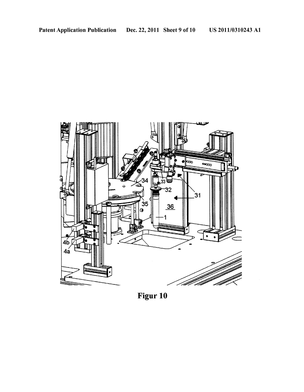 Method and Device for the Quality Assurance of at Least Partially     Translucent Hollow Bodies - diagram, schematic, and image 10