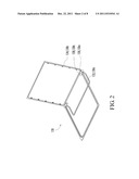 SUPPORTING STRUCTURE MODULE AND ELECTRONIC DEVICE USING THE SAME diagram and image