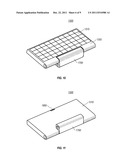 MOBILE DEVICE WITH A FLIP-AROUND KEYBOARD diagram and image