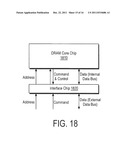 Method and Circuit for Configuring Memory Core Integrated Circuit Dies     with Memory Interface Integrated Circuit Dies diagram and image