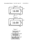 DIGITAL CLOCK WITH INTERNET CONNECTIVITY AND MULTIPLE RESTING ORIENTATIONS diagram and image