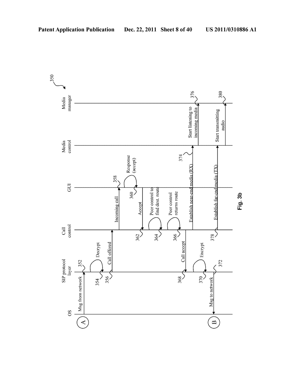 SYSTEM AND METHOD FOR TRANSFERRING A CALL BETWEEN ENDPOINTS IN A HYBRID     PEER-TO-PEER NETWORK - diagram, schematic, and image 09