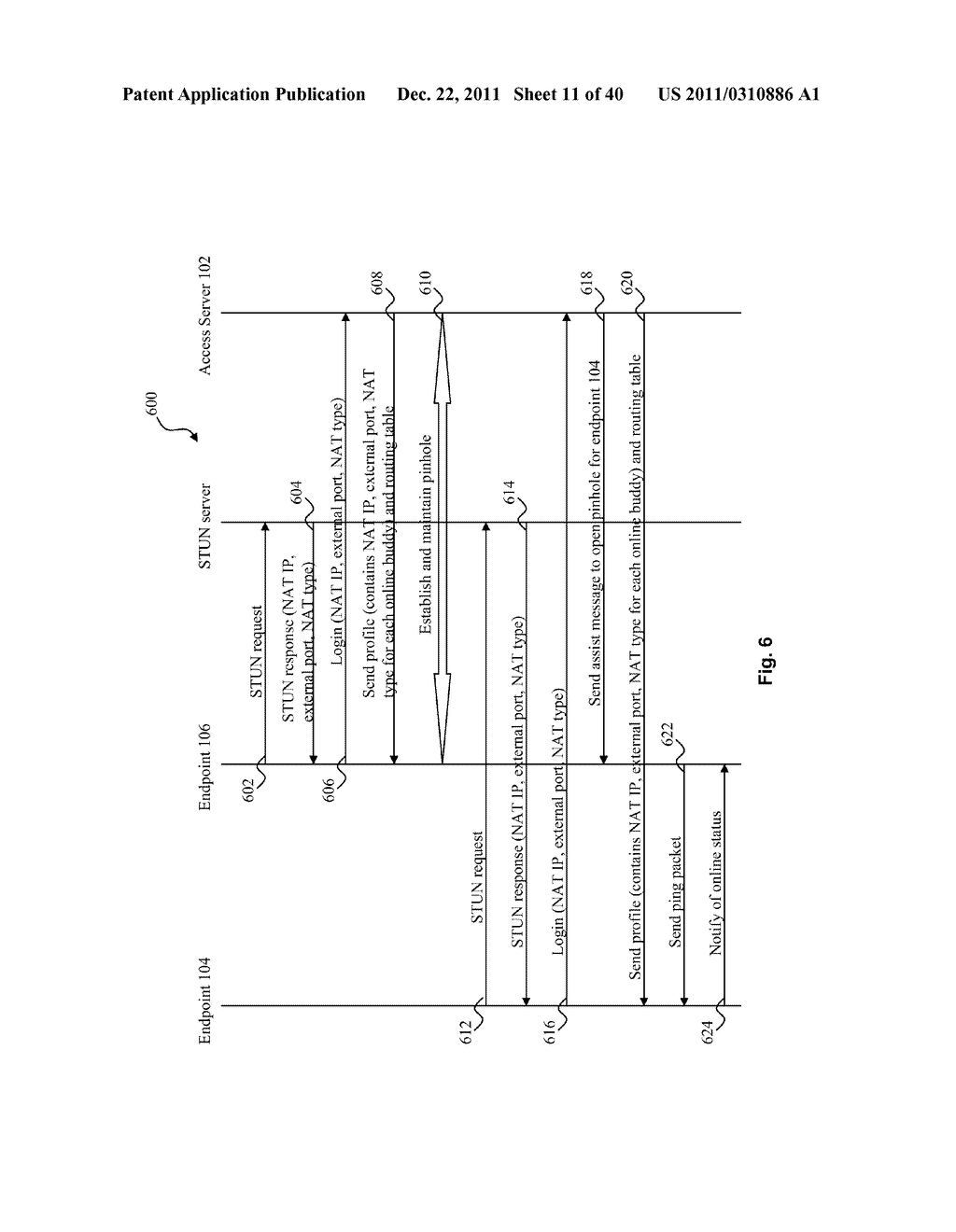 SYSTEM AND METHOD FOR TRANSFERRING A CALL BETWEEN ENDPOINTS IN A HYBRID     PEER-TO-PEER NETWORK - diagram, schematic, and image 12