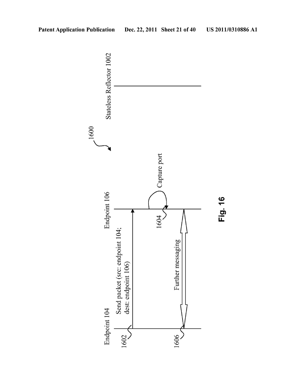 SYSTEM AND METHOD FOR TRANSFERRING A CALL BETWEEN ENDPOINTS IN A HYBRID     PEER-TO-PEER NETWORK - diagram, schematic, and image 22