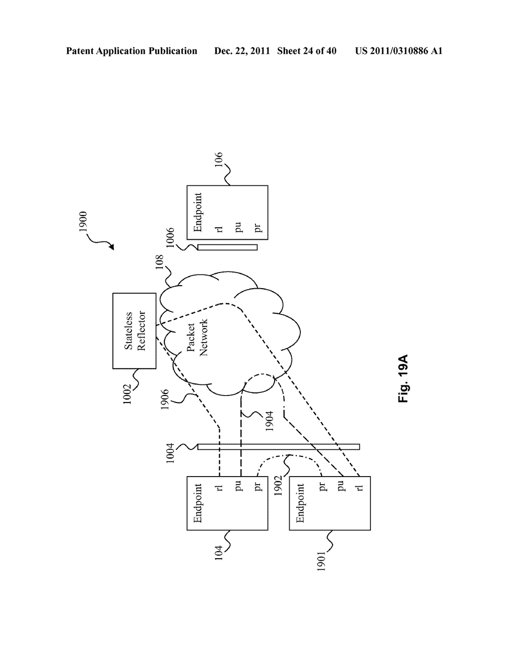 SYSTEM AND METHOD FOR TRANSFERRING A CALL BETWEEN ENDPOINTS IN A HYBRID     PEER-TO-PEER NETWORK - diagram, schematic, and image 25