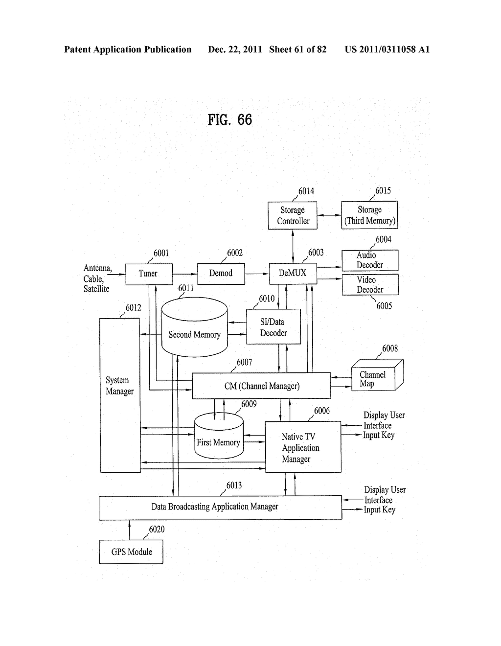 BROADCASTING RECEIVER AND BROADCAST SIGNAL PROCESSING METHOD - diagram, schematic, and image 62