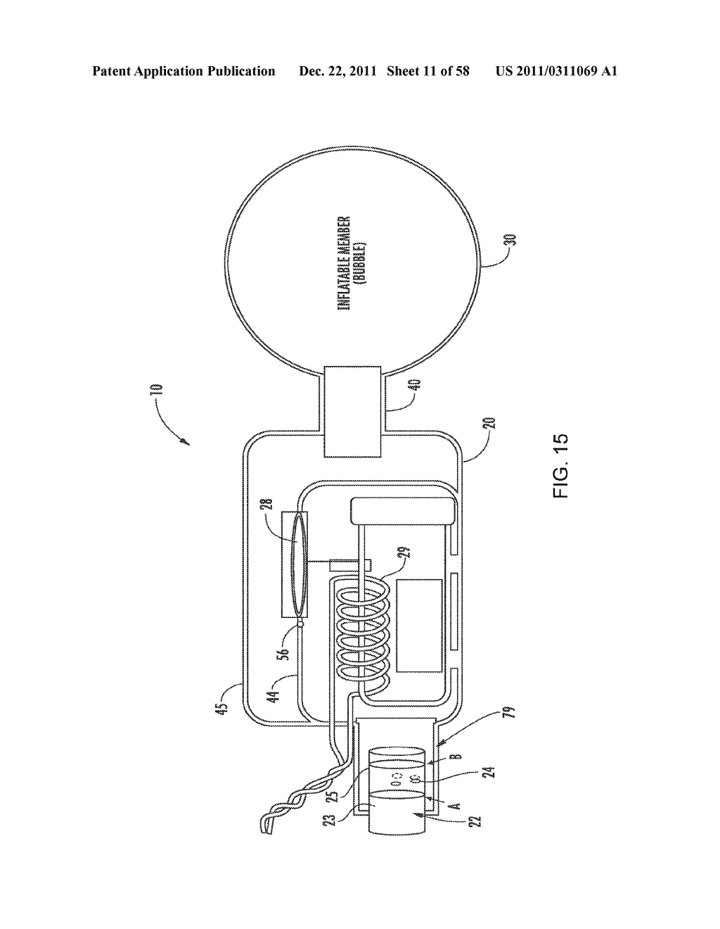 RECEIVER ASSEMBLY FOR AN INFLATABLE EAR DEVICE - diagram, schematic, and image 12