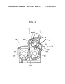 DEVELOPING DEVICE TO PREVENT SCATTERING OF TONER diagram and image