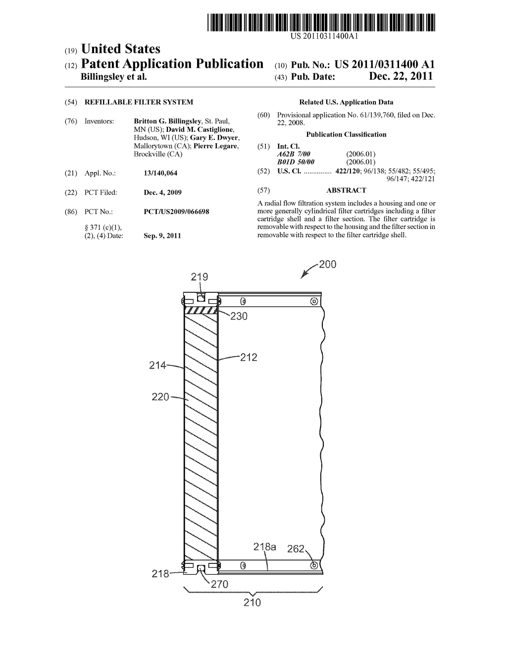 REFILLABLE FILTER SYSTEM - diagram, schematic, and image 01