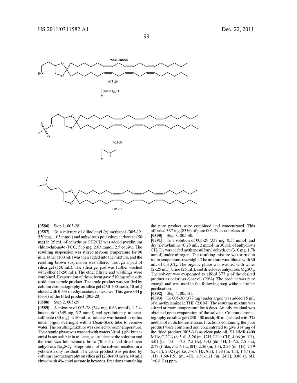 NOVEL LIPIDS AND COMPOSITIONS FOR THE DELIVERY OF THERAPEUTICS - diagram, schematic, and image 104