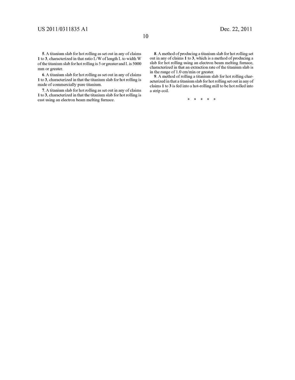 TITANIUM SLAB FOR HOT ROLLING, AND METHOD OF PRODUCING AND METHOD OF     ROLLING THE SAME - diagram, schematic, and image 14