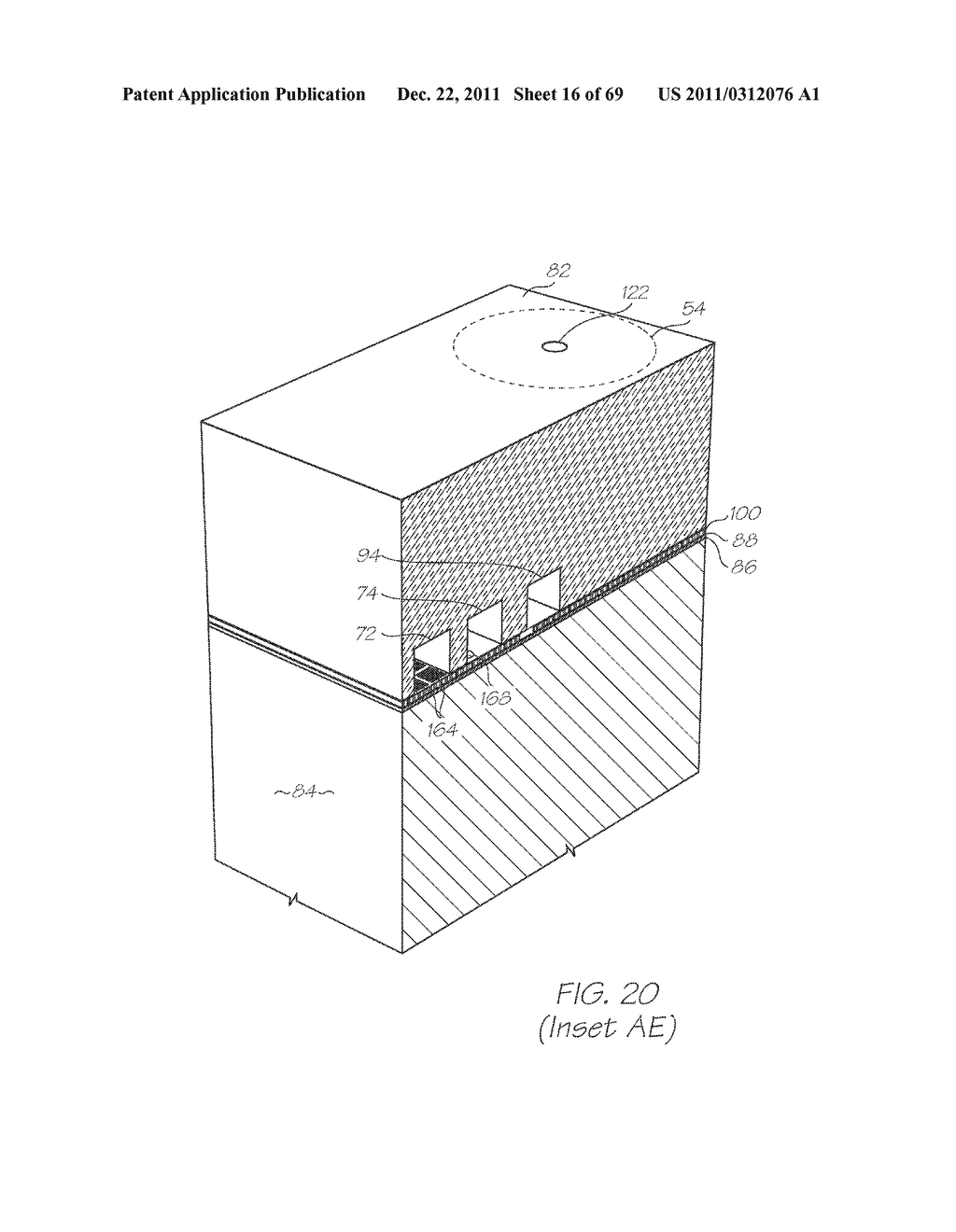 MICROFLUIDIC TEST MODULE WITH FLEXIBLE MEMBRANE FOR INTERNAL     MICROENVIRONMENT PRESSURE-RELIEF - diagram, schematic, and image 17