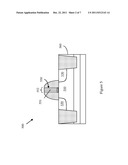 STRAIN-COMPENSATED FIELD EFFECT TRANSISTOR AND ASSOCIATED METHOD OF     FORMING THE TRANSISTOR diagram and image