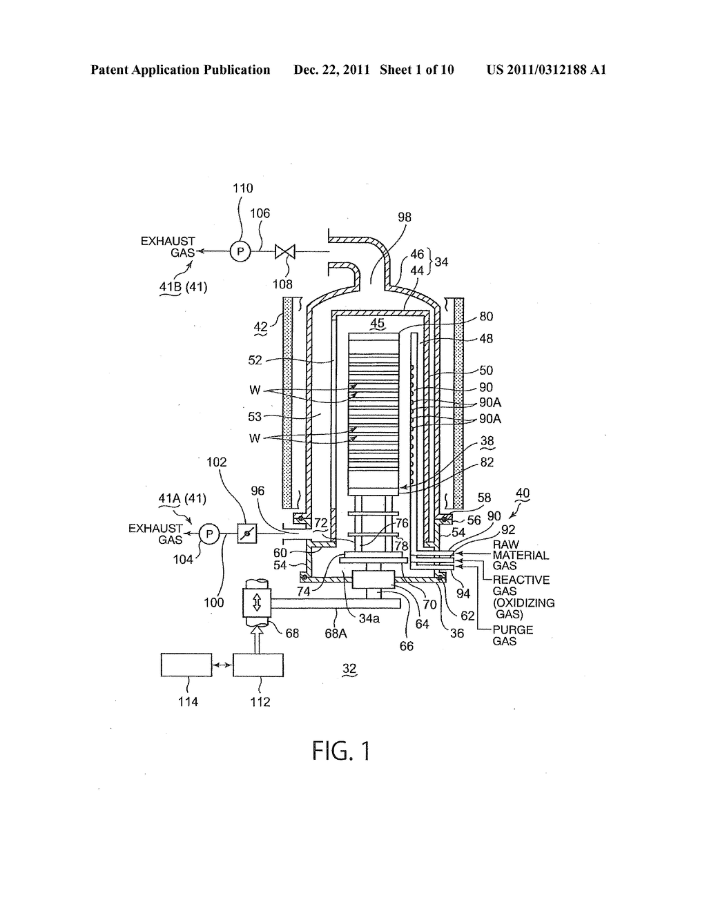PROCESSING APPARATUS AND FILM FORMING METHOD - diagram, schematic, and image 02