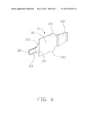 POWER CONNECTOR WITH IMPROVED RETAINING MEMBER FOR BEING FLEXIBLY     ASSEMBLED TO POWER CONTACT diagram and image