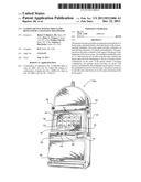 GAMING DEVICE HAVING FREE GAME BONUS WITH A CHANGING MULTIPLIER diagram and image