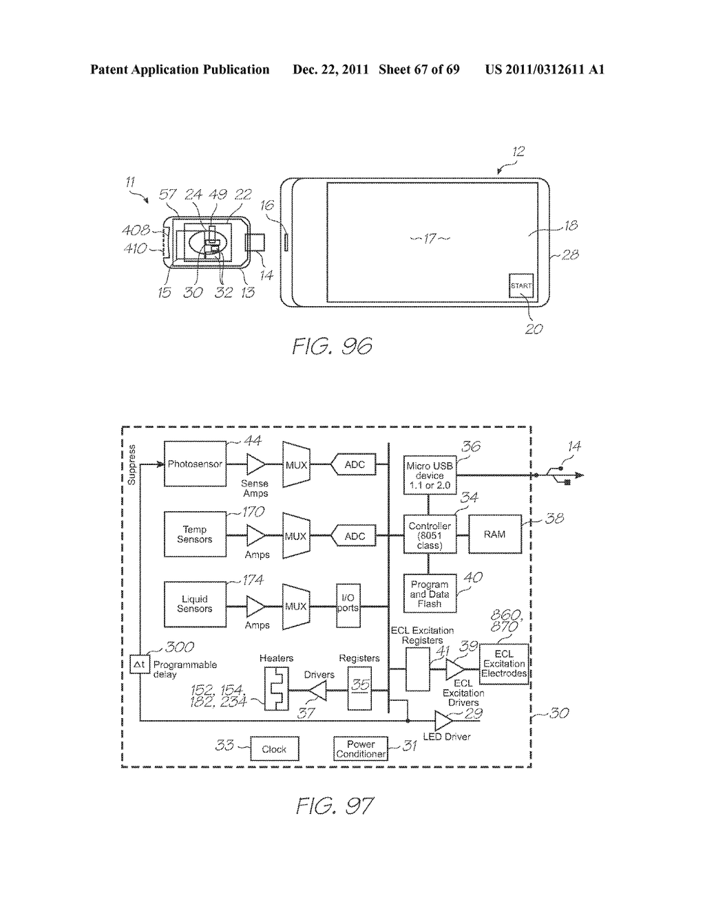 TEST MODULE WITH TRANSITION METAL-LIGAND COMPLEX FLUOROPHORE - diagram, schematic, and image 68