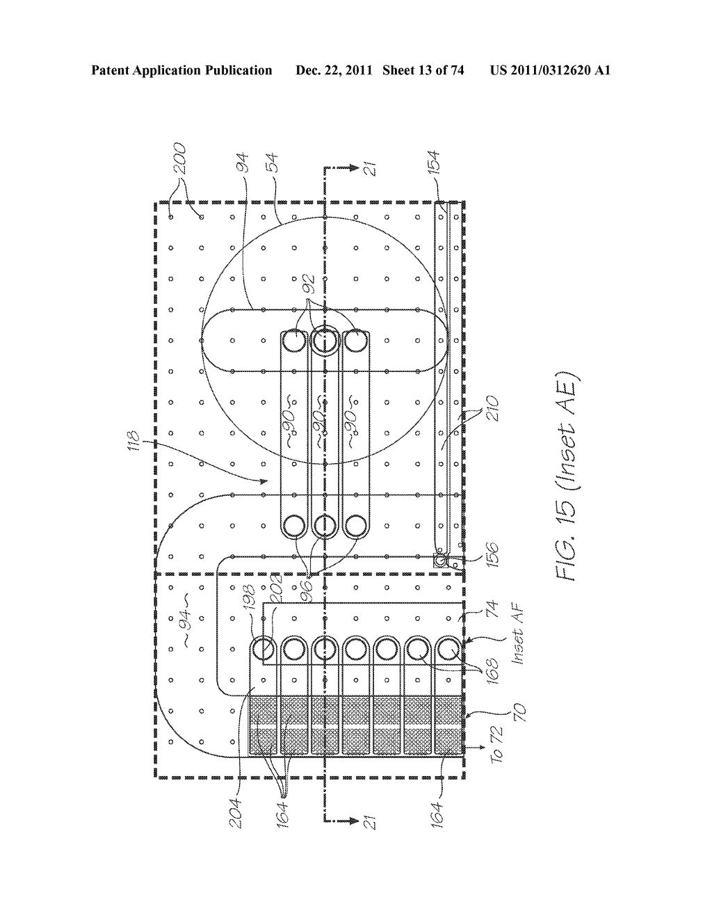 SYSTEM FOR VARIABLE MICROARRAY SPOTTING AND GENETIC ANALYSIS - diagram, schematic, and image 14