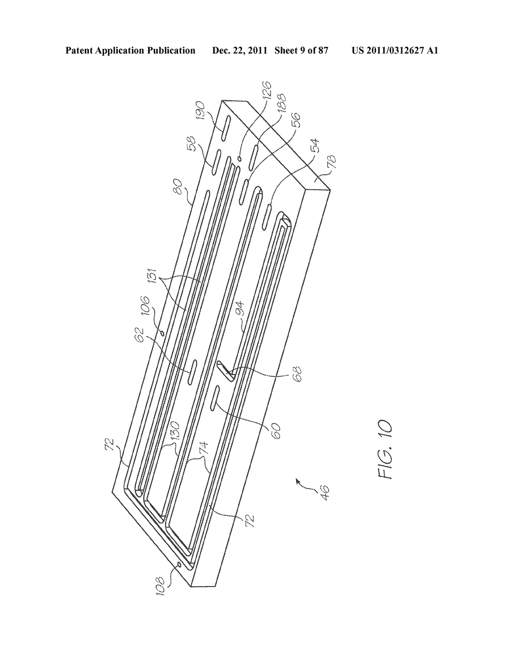 TEST MODULE WITH MICROFLUIDIC DEVICE HAVING LOC AND DIALYSIS DEVICE FOR     SEPARATING PATHOGENS FROM OTHER CONSTITUENTS IN A BIOLOGICAL SAMPLE - diagram, schematic, and image 10