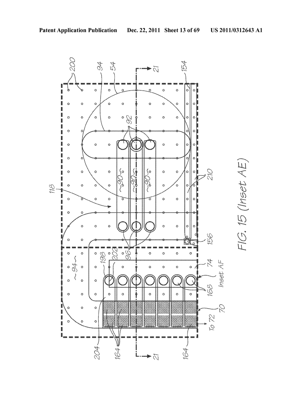 MICROFLUIDIC DEVICE FOR DETECTION OF HYBRIDIZATION OF NUCLEIC ACID TARGETS - diagram, schematic, and image 14