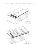 MICROFLUIDIC DEVICE WITH ARRAY OF CHAMBERS AND CORRESPONDING DIFFUSION     BARRIERS FOR ELECTROCHEMILUMINESCENT DETECTION OF TARGETS diagram and image