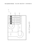 MICROFLUIDIC DEVICE WITH ARRAY OF CHAMBERS AND CORRESPONDING DIFFUSION     BARRIERS FOR ELECTROCHEMILUMINESCENT DETECTION OF TARGETS diagram and image