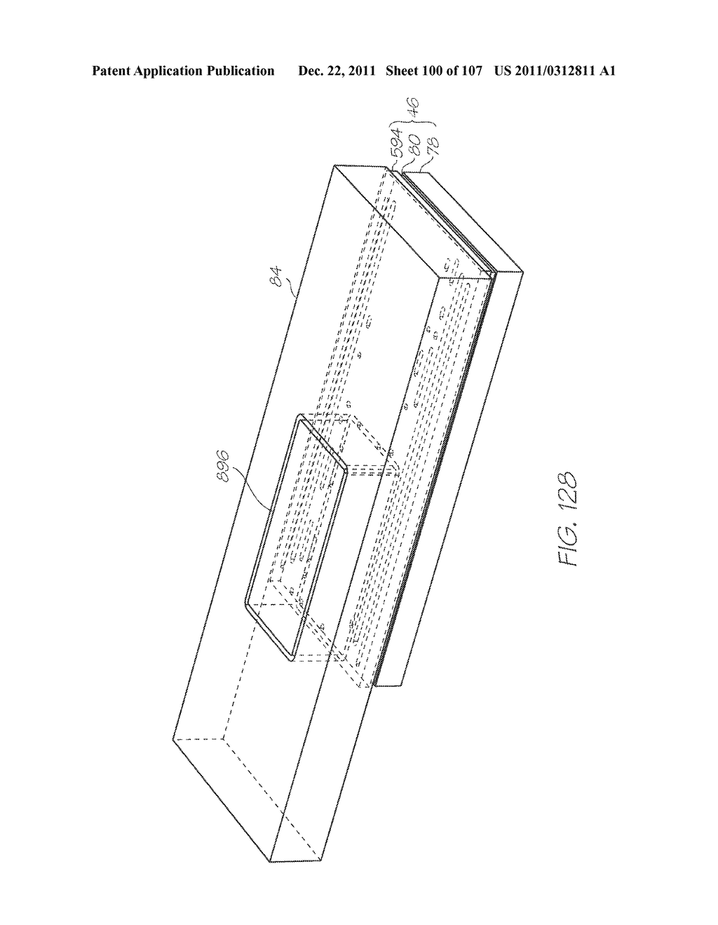 LOC DEVICE FOR ELECTROCHEMILUMINESCENT DETECTION OF TARGET SEQUENCES WITH     ELECTRODES PROFILED FOR GREATER PERIPHERAL EDGE LENGTH - diagram, schematic, and image 101