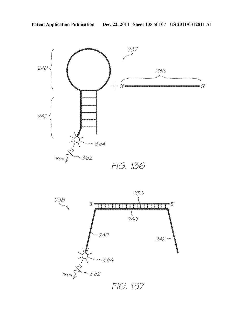 LOC DEVICE FOR ELECTROCHEMILUMINESCENT DETECTION OF TARGET SEQUENCES WITH     ELECTRODES PROFILED FOR GREATER PERIPHERAL EDGE LENGTH - diagram, schematic, and image 106