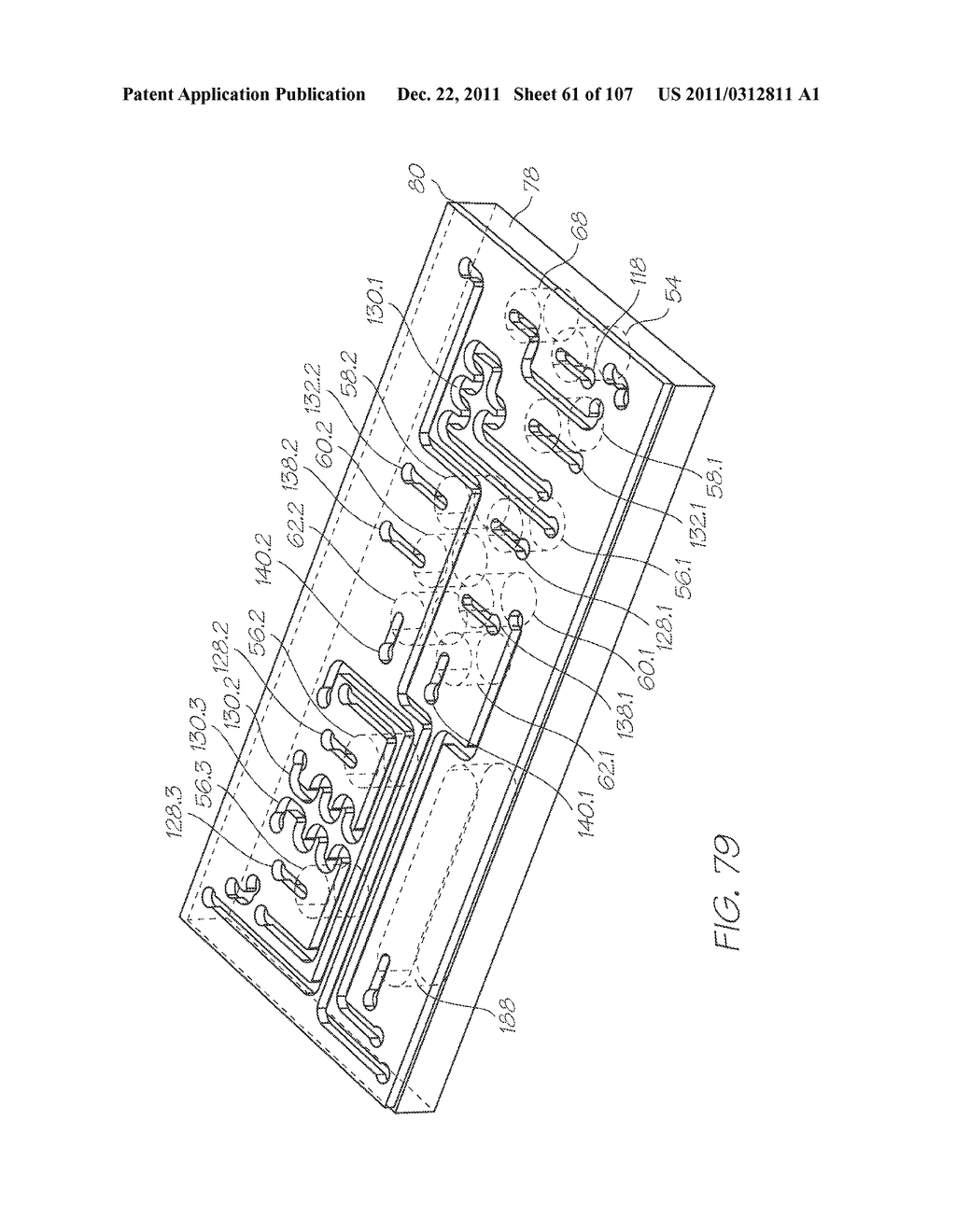 LOC DEVICE FOR ELECTROCHEMILUMINESCENT DETECTION OF TARGET SEQUENCES WITH     ELECTRODES PROFILED FOR GREATER PERIPHERAL EDGE LENGTH - diagram, schematic, and image 62