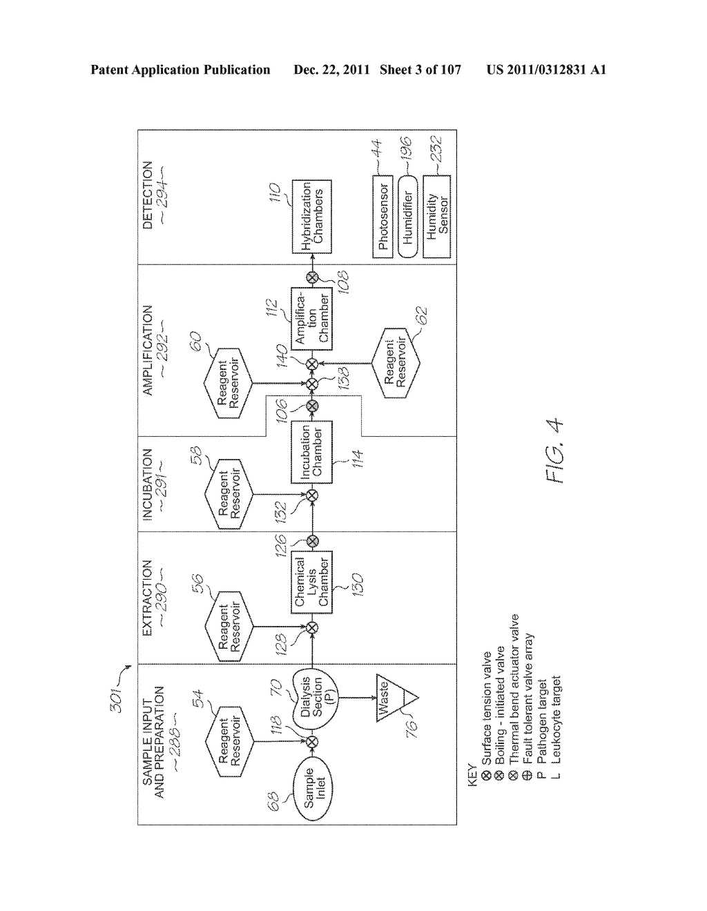 LOC DEVICE FOR DETECTING TARGET NUCLEIC ACID SEQUENCE WITH     ELECTROCHEMILUMINESCENT METALORGANIC COMPLEX - diagram, schematic, and image 04