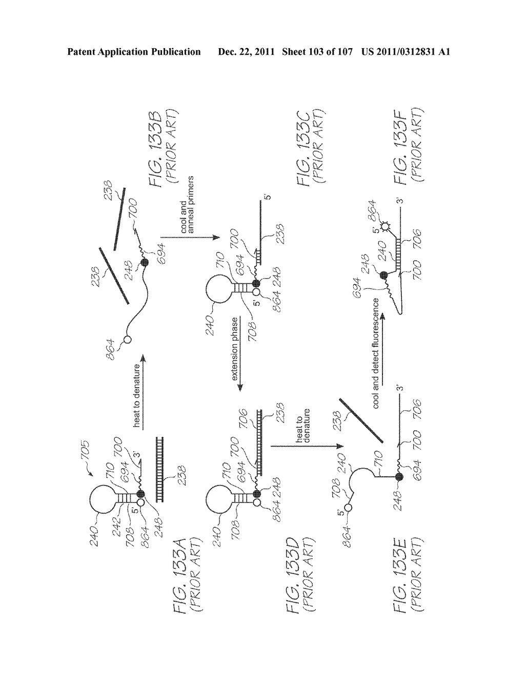 LOC DEVICE FOR DETECTING TARGET NUCLEIC ACID SEQUENCE WITH     ELECTROCHEMILUMINESCENT METALORGANIC COMPLEX - diagram, schematic, and image 104