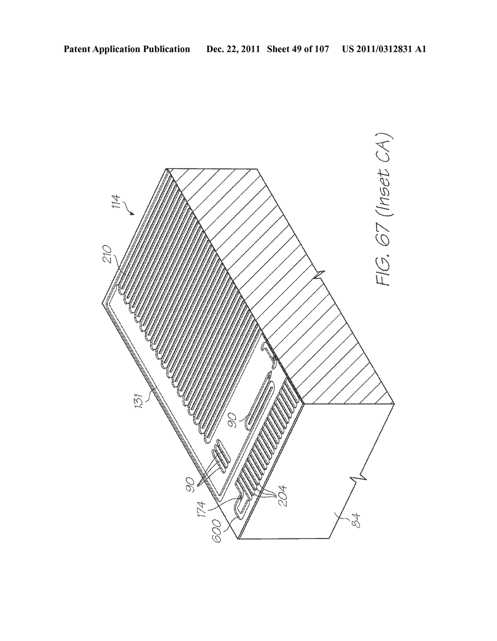 LOC DEVICE FOR DETECTING TARGET NUCLEIC ACID SEQUENCE WITH     ELECTROCHEMILUMINESCENT METALORGANIC COMPLEX - diagram, schematic, and image 50