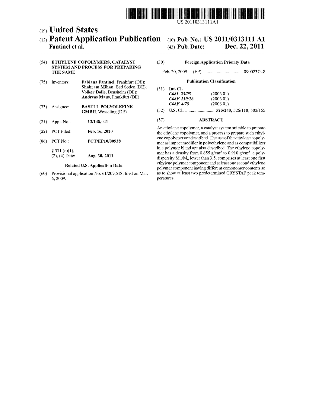 Ethylene Copolymers, Catalyst System and Process for Preparing the Same - diagram, schematic, and image 01