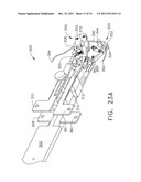 LAPAROSCOPIC SUTURE DEVICE WITH ASYNCHRONOUS IN-LINE NEEDLE MOVEMENT diagram and image