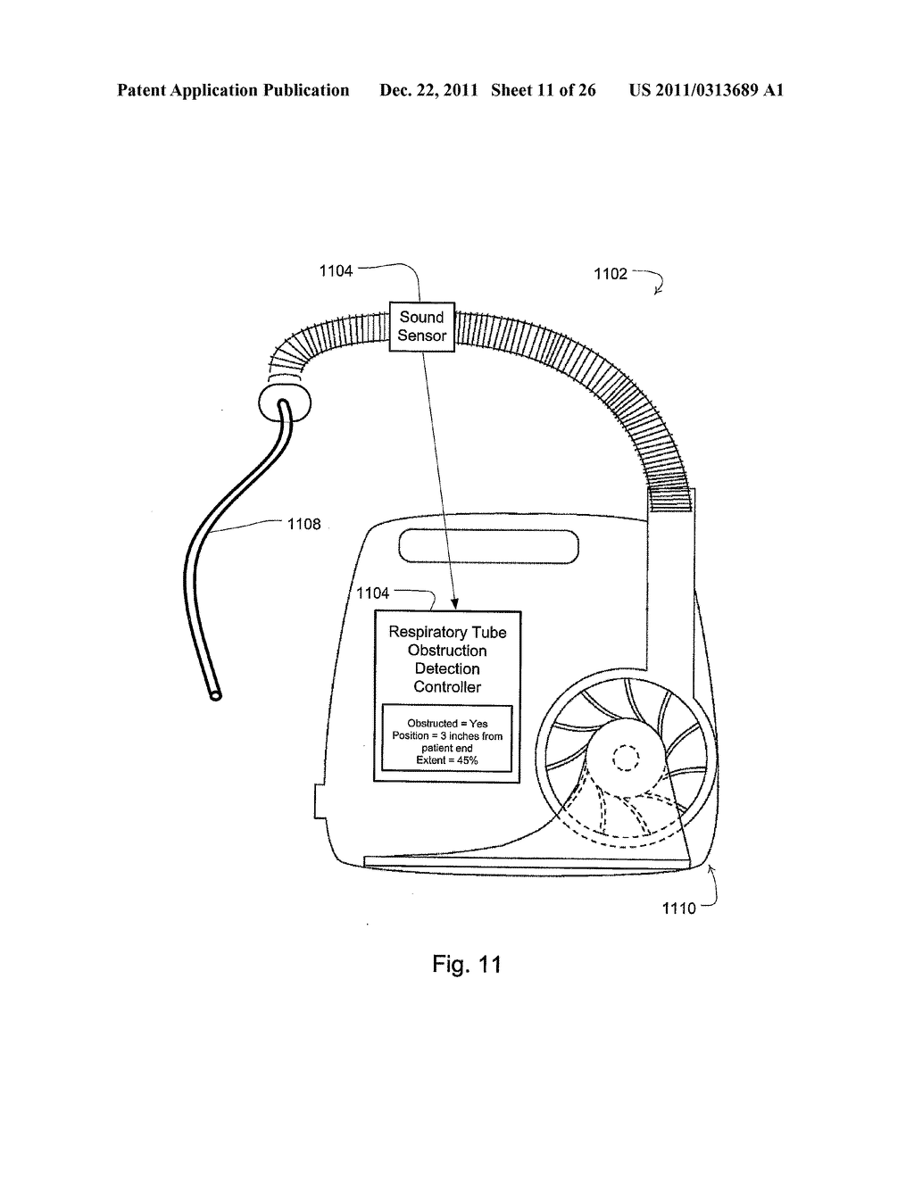 ACOUSTIC DETECTION FOR RESPIRATORY TREATMENT APPARATUS - diagram, schematic, and image 12