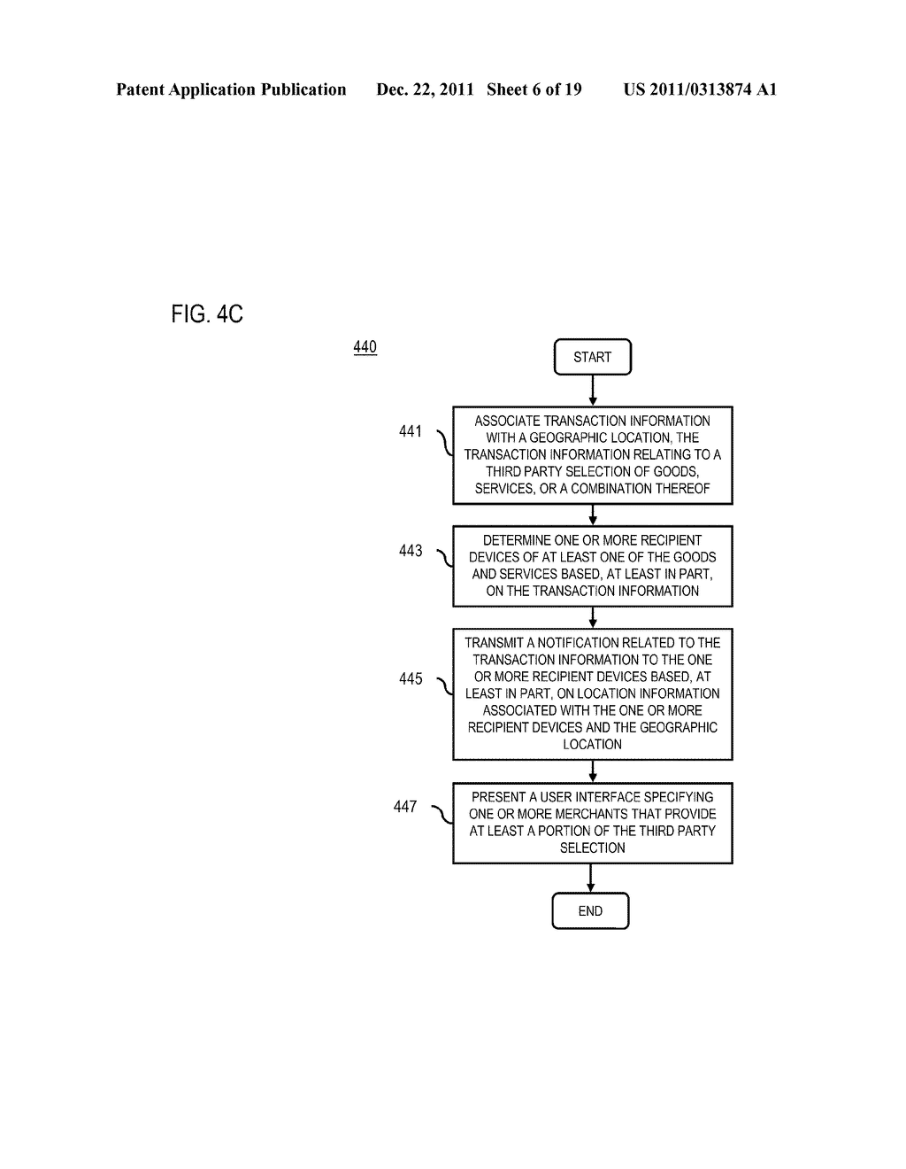 METHOD AND APPARATUS FOR MANAGING LOCATION-BASED TRANSACTIONS - diagram, schematic, and image 07