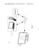 SYSTEM AND METHOD FOR MIRRORING A PORTABLE DEVICE OVER REMOTE DISPLAY diagram and image