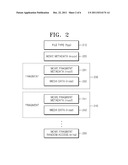 STORAGE FILE FORMAT FOR MULTIMEDIA STREAMING FILE, AND STORAGE METHOD AND     CLIENT APPARATUS USING THE SAME diagram and image