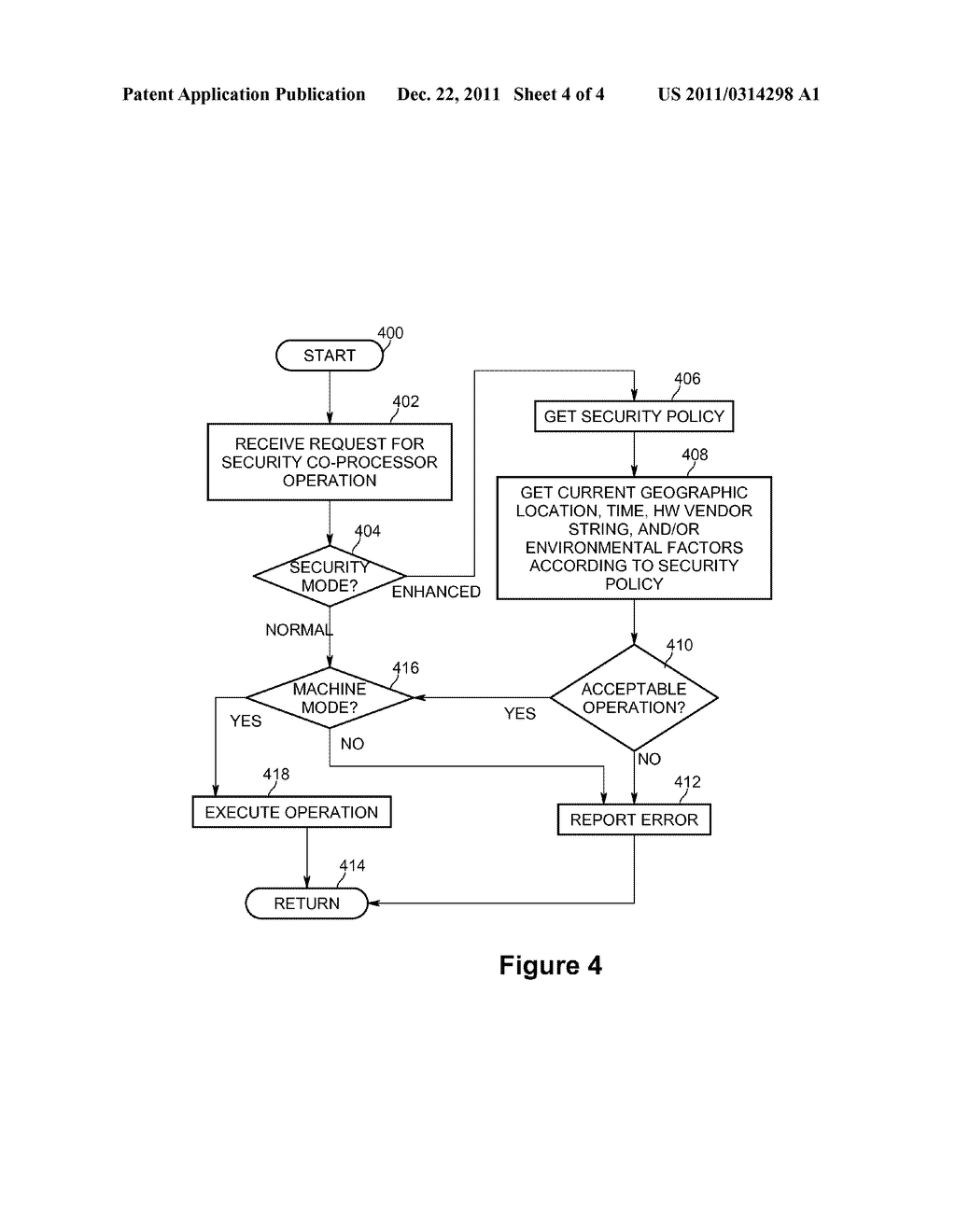 SYSTEM AND METHOD FOR N-ARY LOCALITY IN A SECURITY CO-PROCESSOR - diagram, schematic, and image 05