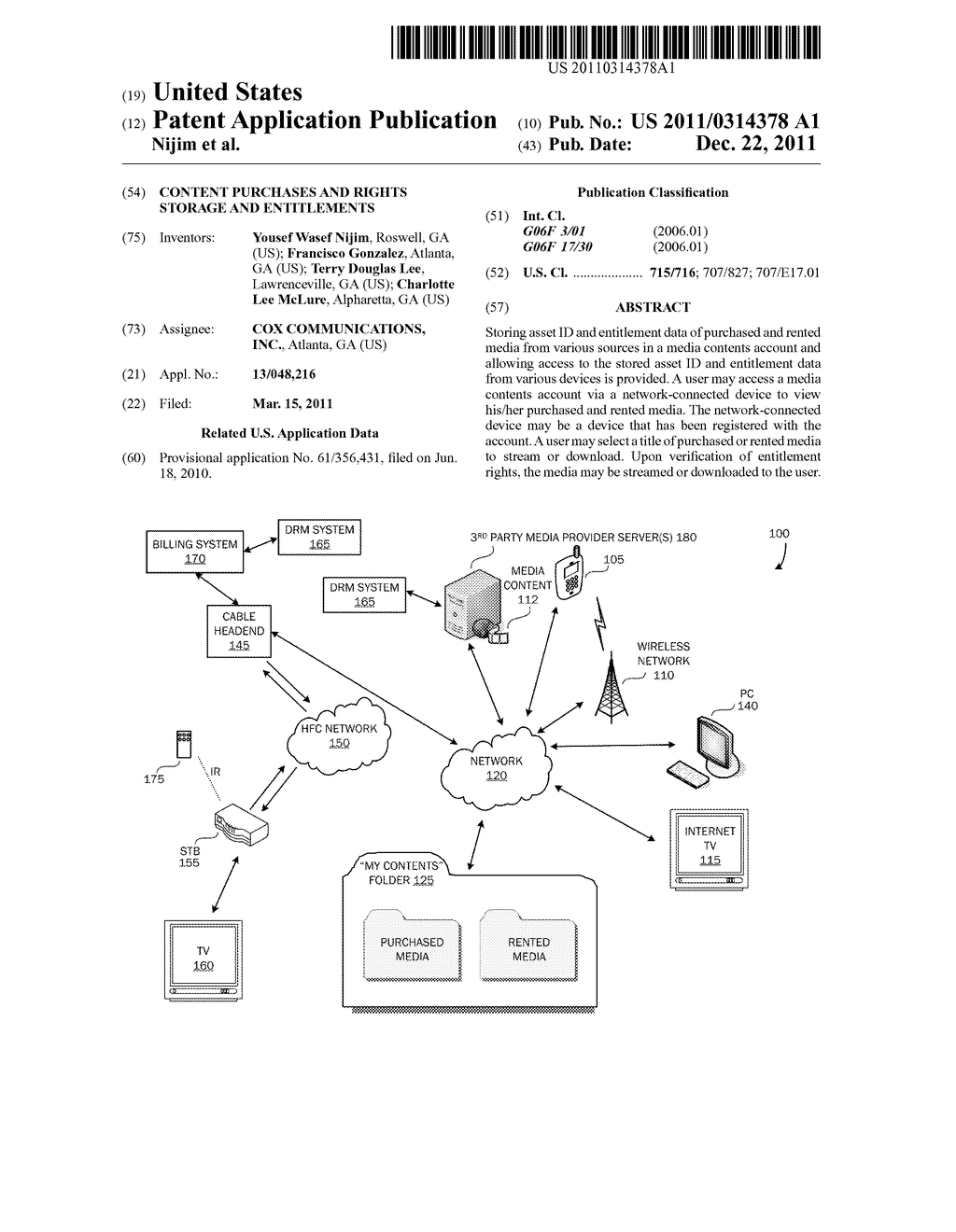 Content Purchases and Rights Storage and Entitlements - diagram, schematic, and image 01