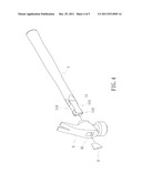 VIBRATION ABSORBING STRUCTURE OF A HAND TOOL diagram and image