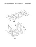 CARTON WITH REINFORCED CORNER diagram and image