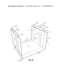 CARTON WITH REINFORCED CORNER diagram and image